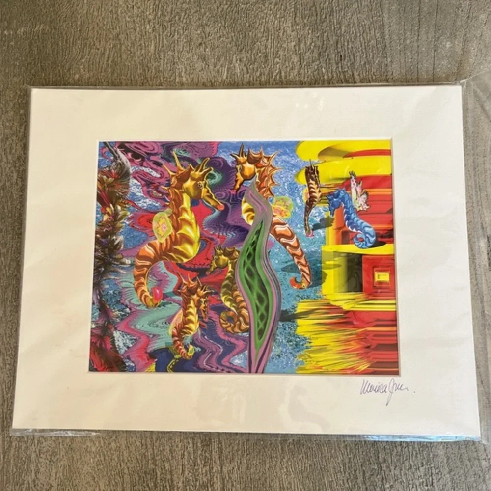 Monika Nolan Original Digital Artwork Matted